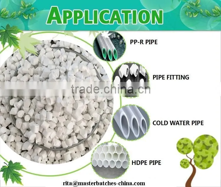 White masterbatch for dry compound/casting/milk membrane/plastic raw material
