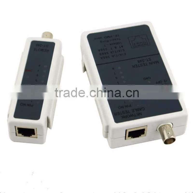 High quality cable tester for utp/stp ri45 bnc cable tester