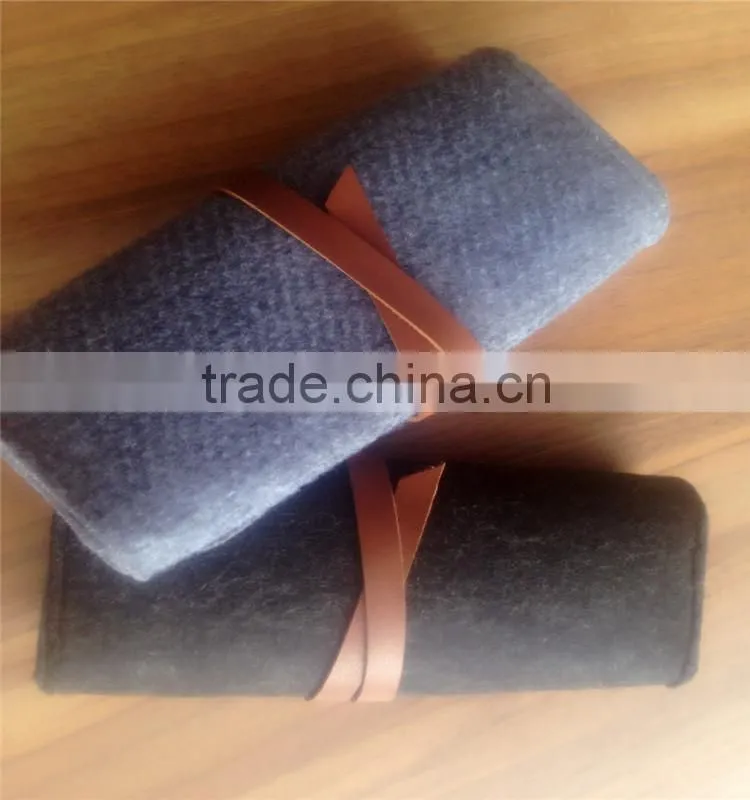 Fashionable Custom Felt Earphone Pouch