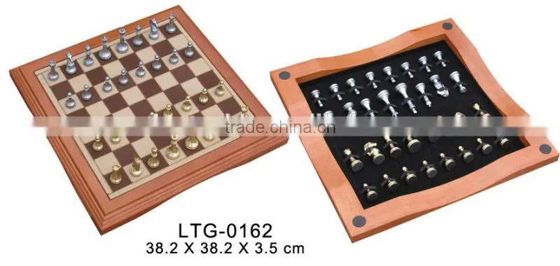 High quality Wooden board handmade cheap Chess set