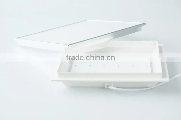 TIWIN 30*60cm 30*30cm 18w 22w 2200lm led lighting silver Ceiling led panel light for Living room bathroom kitchen