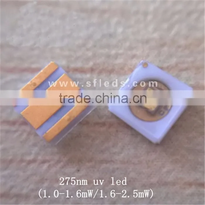 Professional germicidal uv led 265 NM 270NM 275NM 280 NM 310 NM