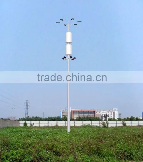 Galvanized monopole tubular telecommunication antenna tower
