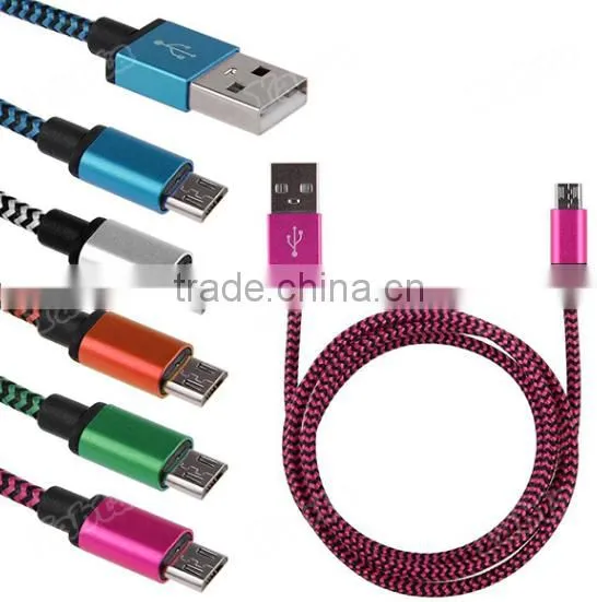 New Aluminum Connector Data Charging Cable For Iphone 6 8pin To Usb Cable