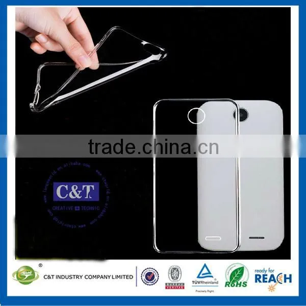 C&T Hot Newest Transparent Clear Back TPU Rubber Gel Case For Lenovo K80