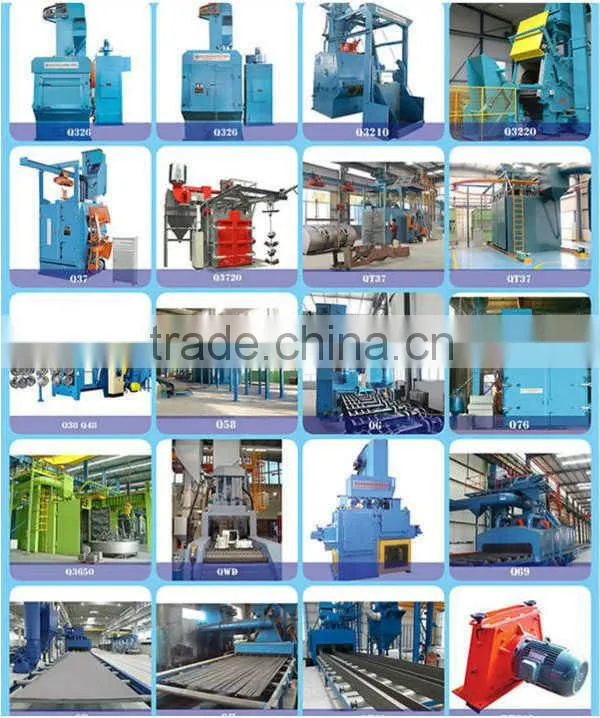 CE Approved Steel Cut Wire Shot Blasting Machine