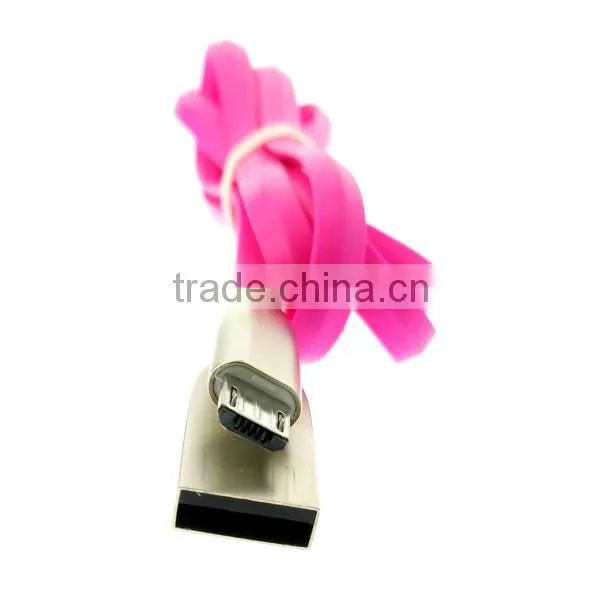 Hot-selling macro usb cable for Samsung mobile phone data charging cable