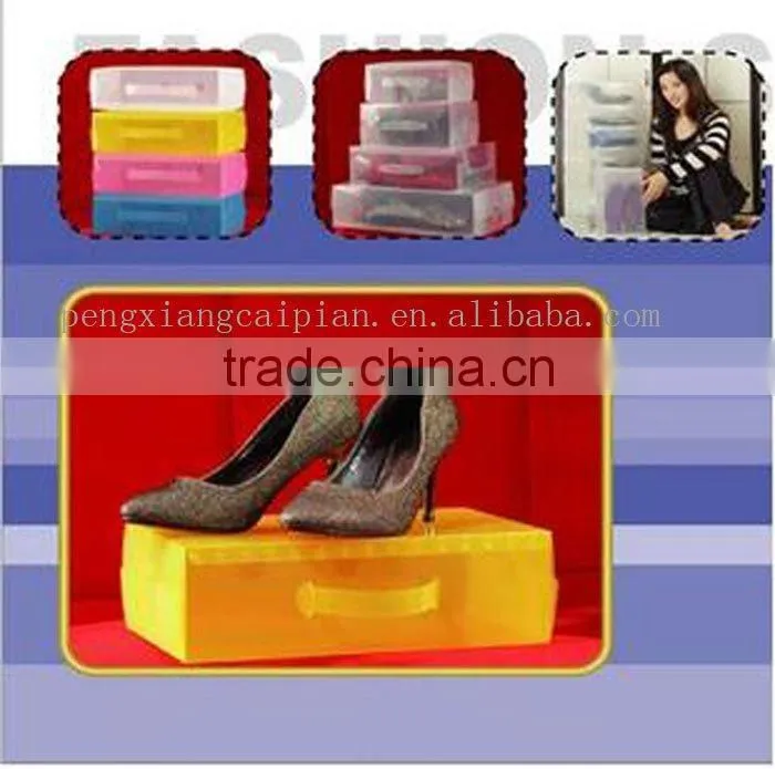 plastic shoe storage boxes