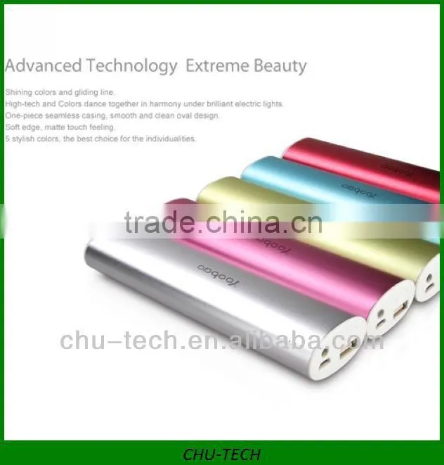 YooBao YB-6014 10400mAh Mobile Power Bank for Mobile Phone 5-color