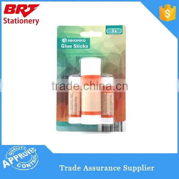 promotional glue stick set with stationery scissors