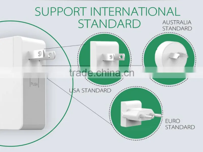 2016 Newest Portable 5A USB Charger/ Magnetic 5port usb charger
