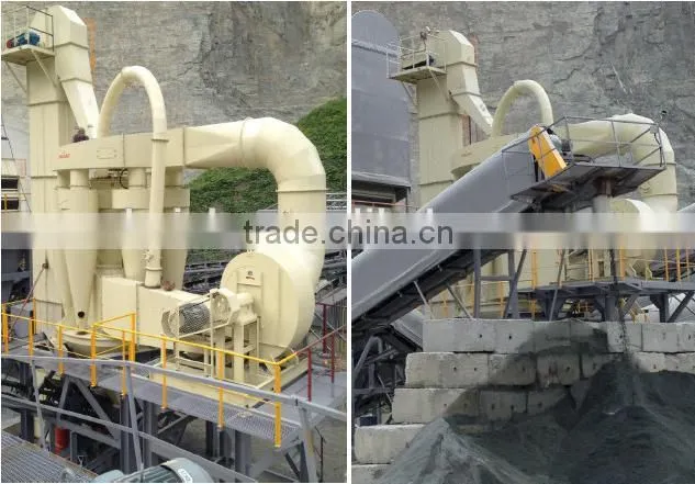 High efficiency powder separator / classifier for cement prodcution