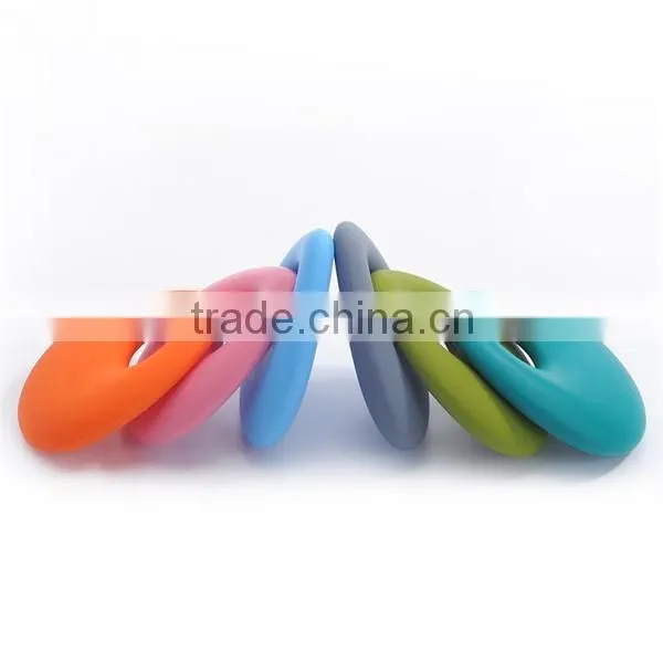 100% Food Grade Silicone FDA Approved BPA Free Silicone Pendant Teether For Baby