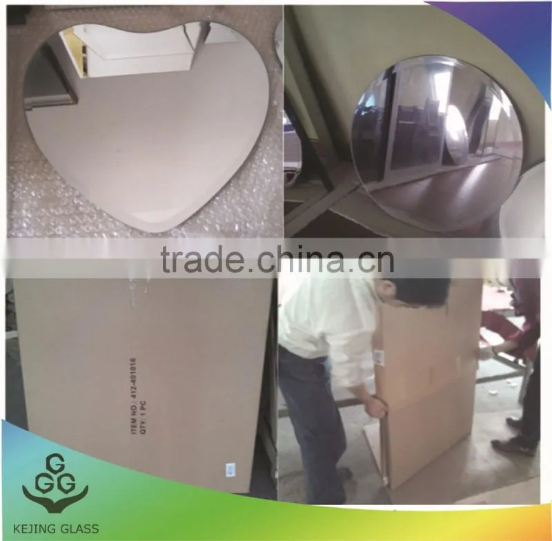 2-6mm beautiful Aluminum mirror,frameless silver mirror,furniture mirror