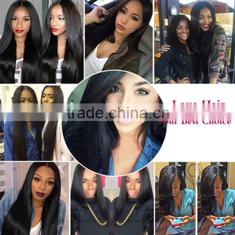 Glueless Full Lace Wigs 6A Vietnames Virgin Straight Lace Front human hair wigs 8-30'' Full Lace Human Hair Wigs For Black Women
