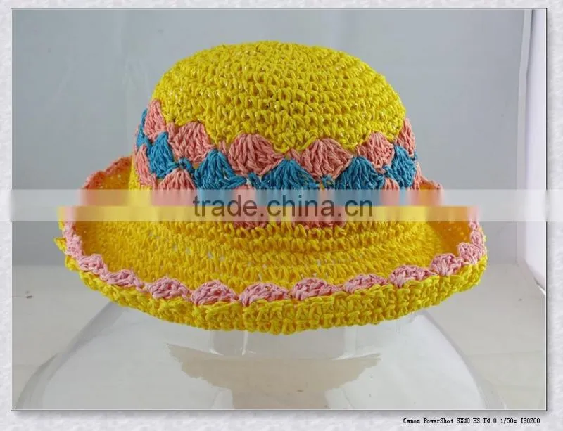 Fashion kids straw hat cheap