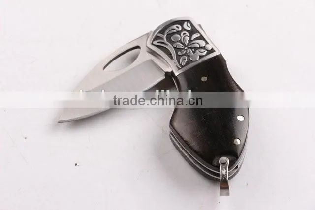 OEM 440 blade material copper handle small pocket gift knife