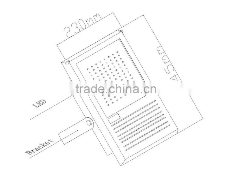 Waterproof led solar flood light China manufacturer (JR-PB001)