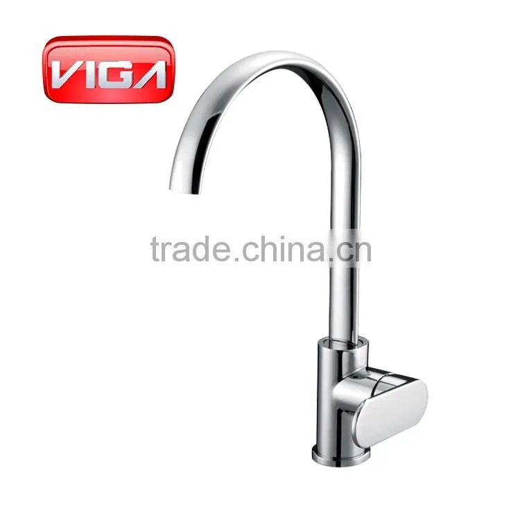 VIGA round chrome shower faucet H59A brass shower tap toilet shower mixer