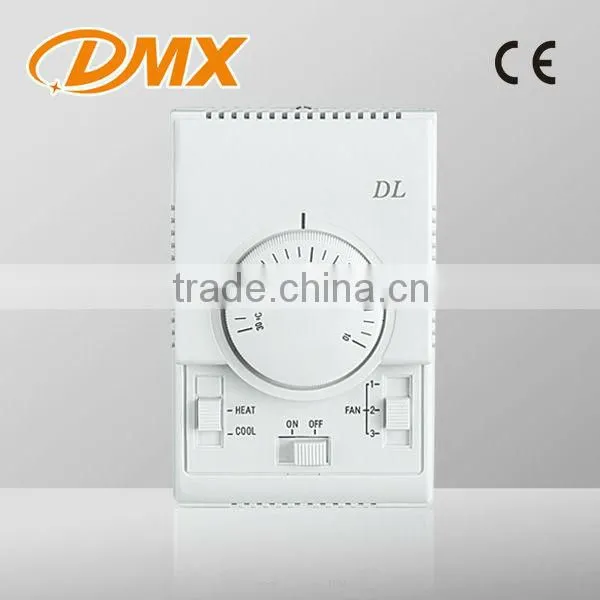 Mechanical room temperature controller for central air conditioner