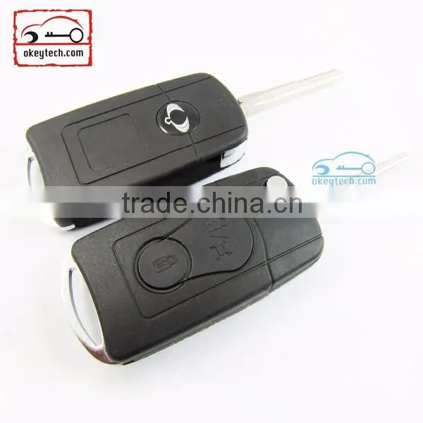 High Quatity Ssangyong Car Key Ssangyong 3 button flip romote key shell Ssangyong fob