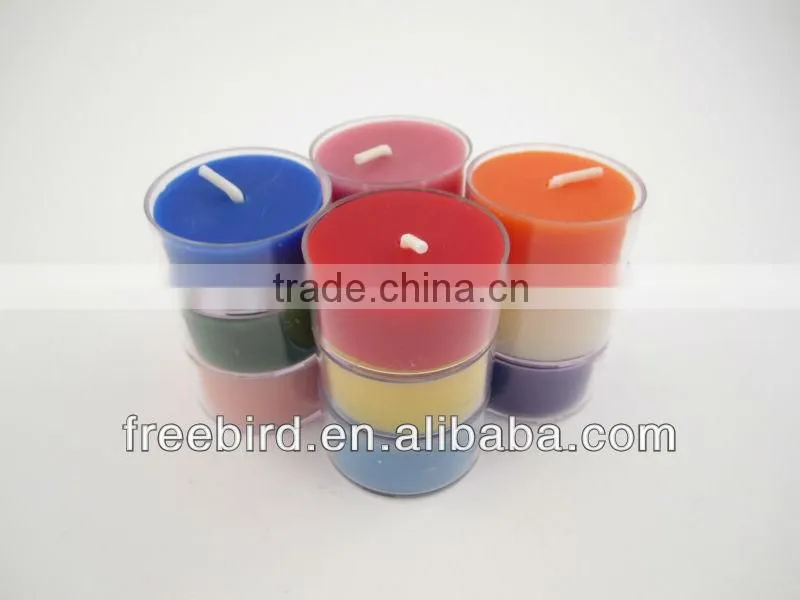 Colored Scented Tealight Candles