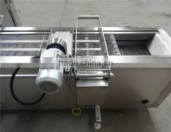 Fully automatic meat shape, batter and bread coated, frying shrimp and Squid Rings processing line