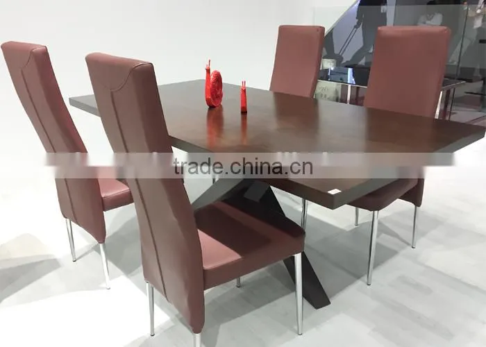 TB latest modern wood furniture exotic wood dining tables