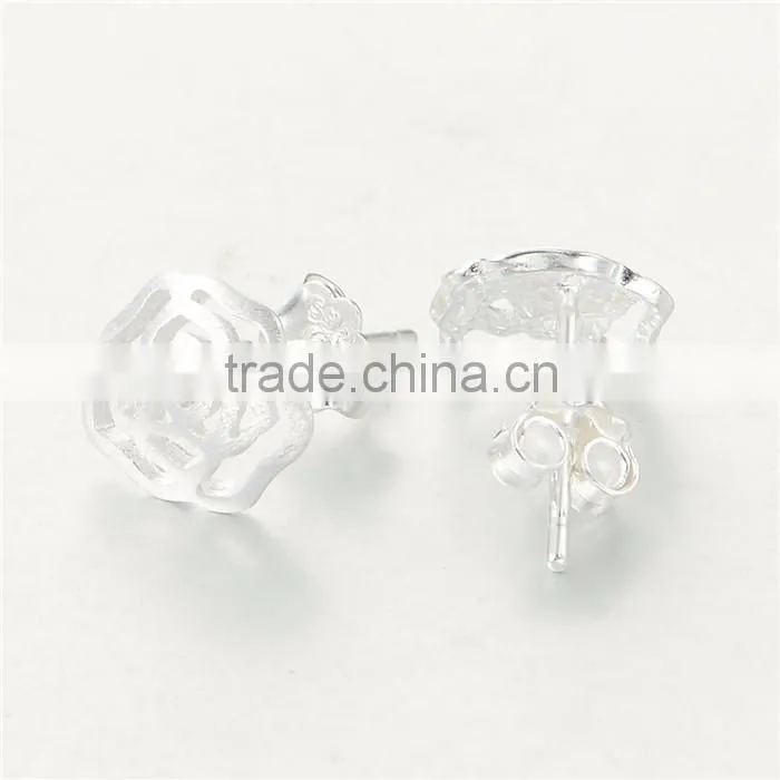 2 Gram Gold Beautiful Designed Earrings,Rose Gold Earrings for Women FE255
