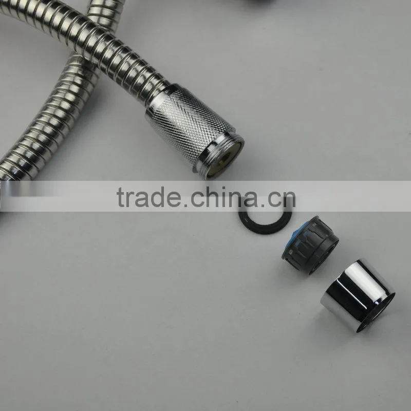 High quality stainless steel extensible double locks toilet tube