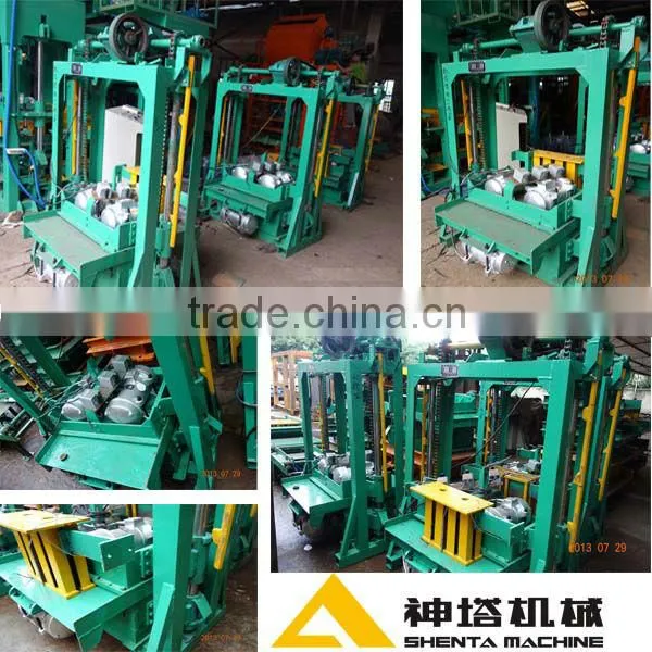 low cost high profitable QTJ 4-60 zenith concrete block machine