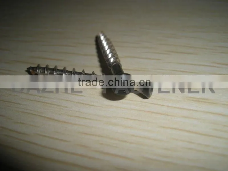 high qualty deck screw powder sprayed SS
