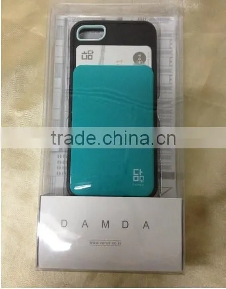 Damda Card Slot Bar Type Hard Cover Case for iPhone 4 4S