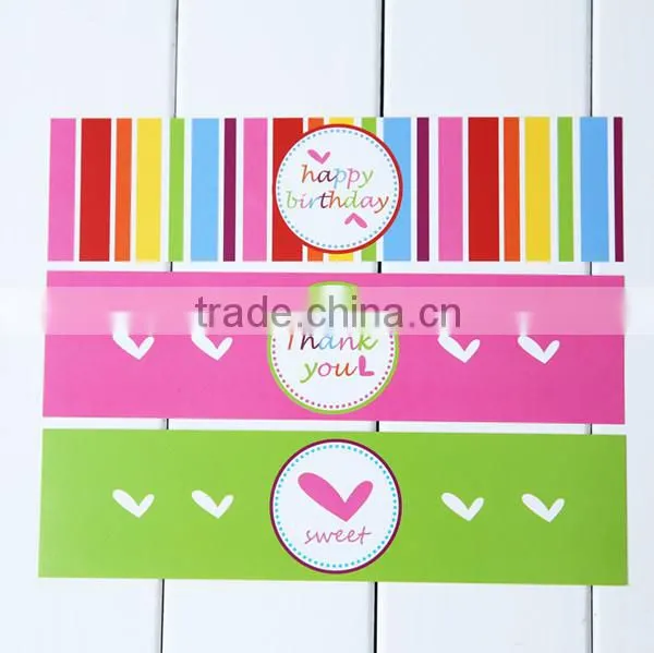 Custom Printed Birthday Water Bottle Labels Wholesale