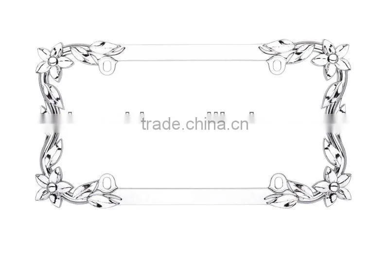 Chrome License Frame