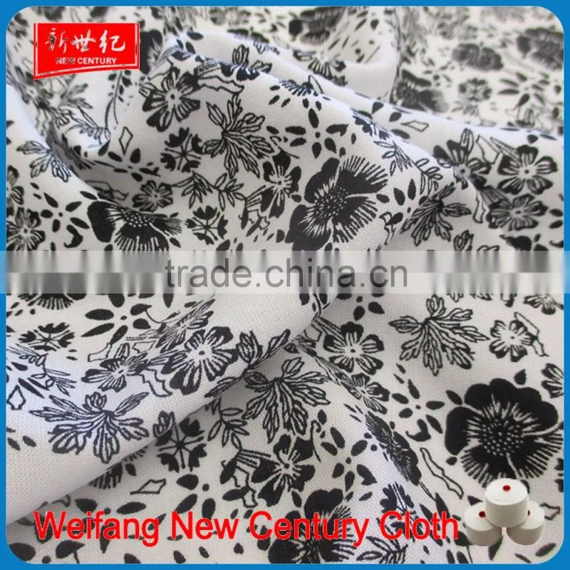 china suppliers wholesale cheap printed 100% rayon fabric, viscose fabric for women dress