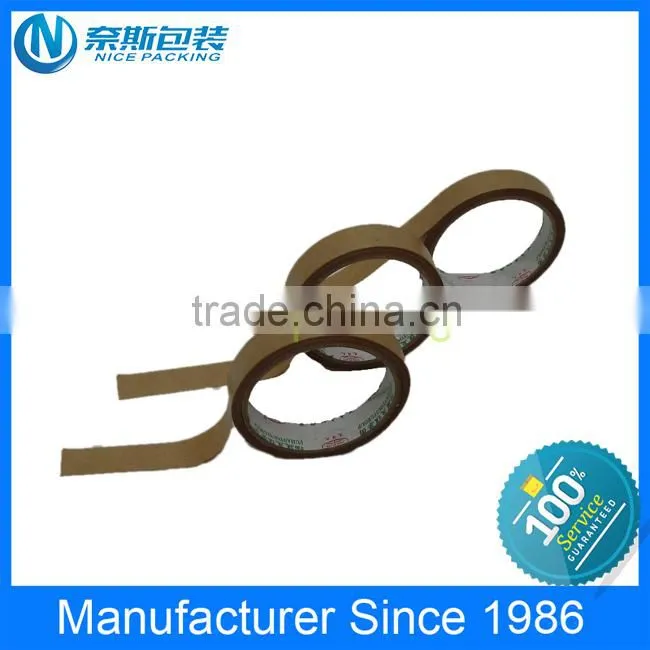 Single Adhesive Brown Kraft Paper Tape for Carton Sealing with low price