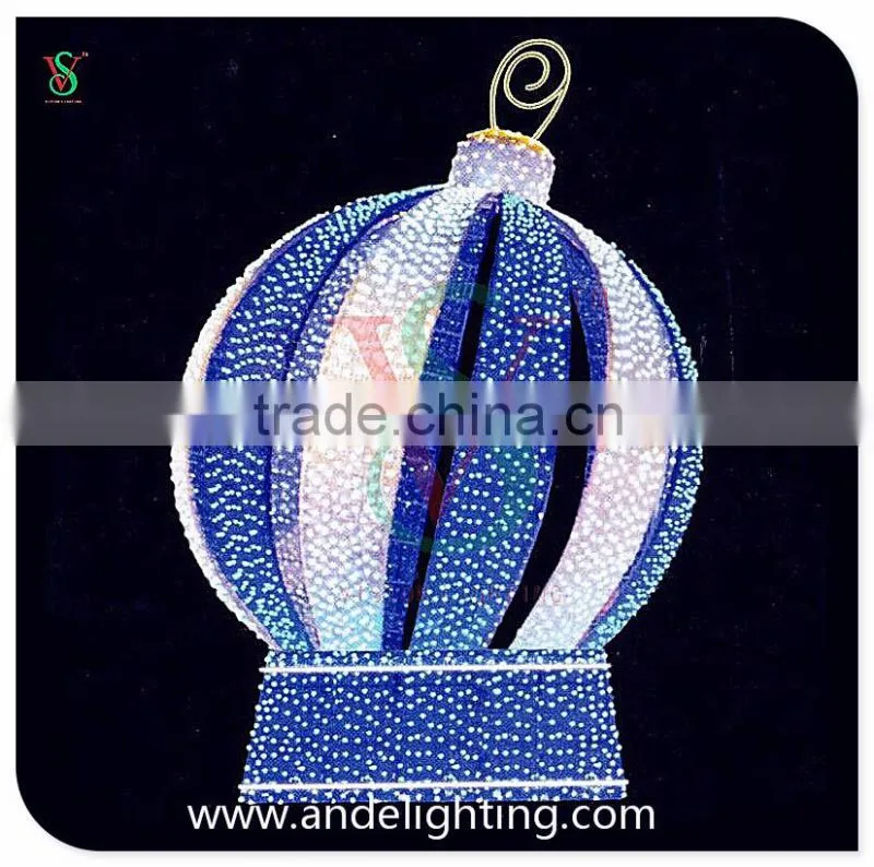 LED Christmas Ball Cone Tree light Ball Motif Light for outdoor decoration