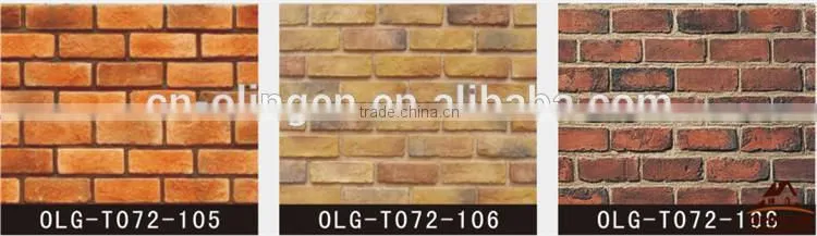 china wholesale man-made cheap bricks, brick wall panels