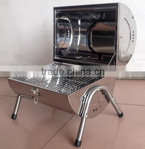 portable stainless steel BBQ grill