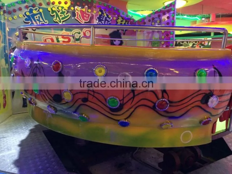 direct factory on portable trailer mounted amusement park kiddie disco tagada rides