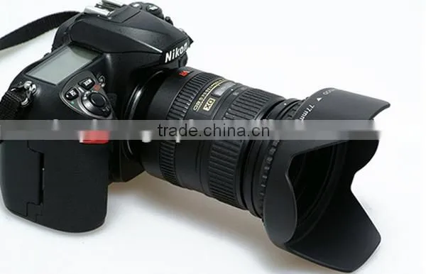 Hot Selling Flower Petal Camera Lens Hood 58mm