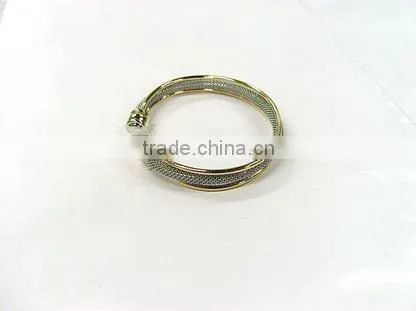 bridal bracelet/cubic zircon jewelry/alloy jewelry/brass