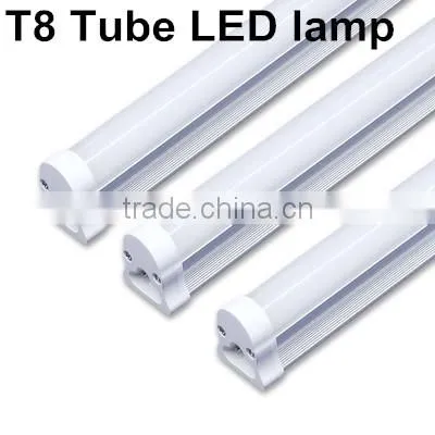 20w 45w t8 led tube light t8 integrated led tube with single or two tubes is available