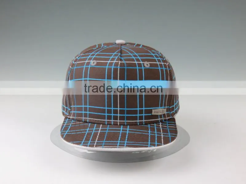 custom baby children kids flat brim Cap The Simpsons black and white snapback hat