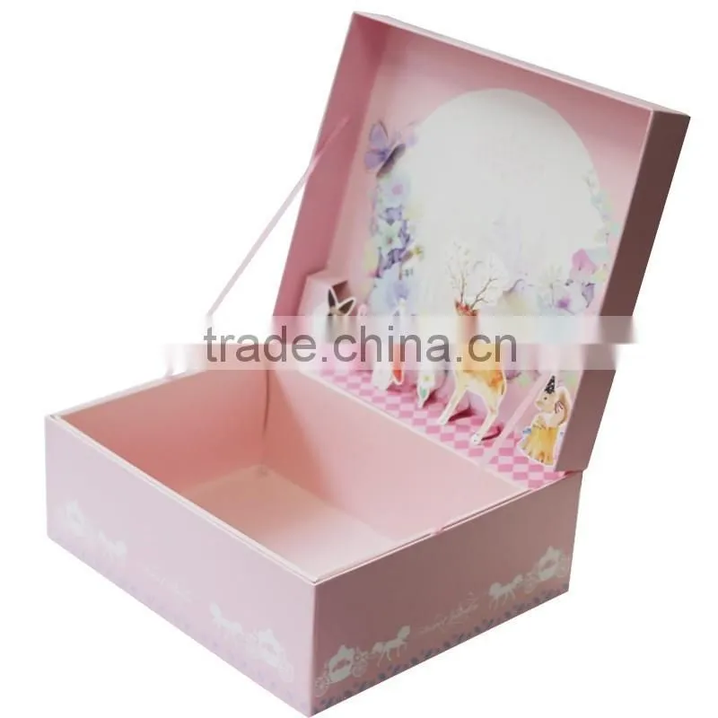 Good popular for paper packaging gift box customized