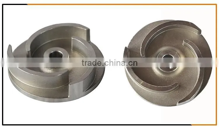 customized gas valve parts pump impeller