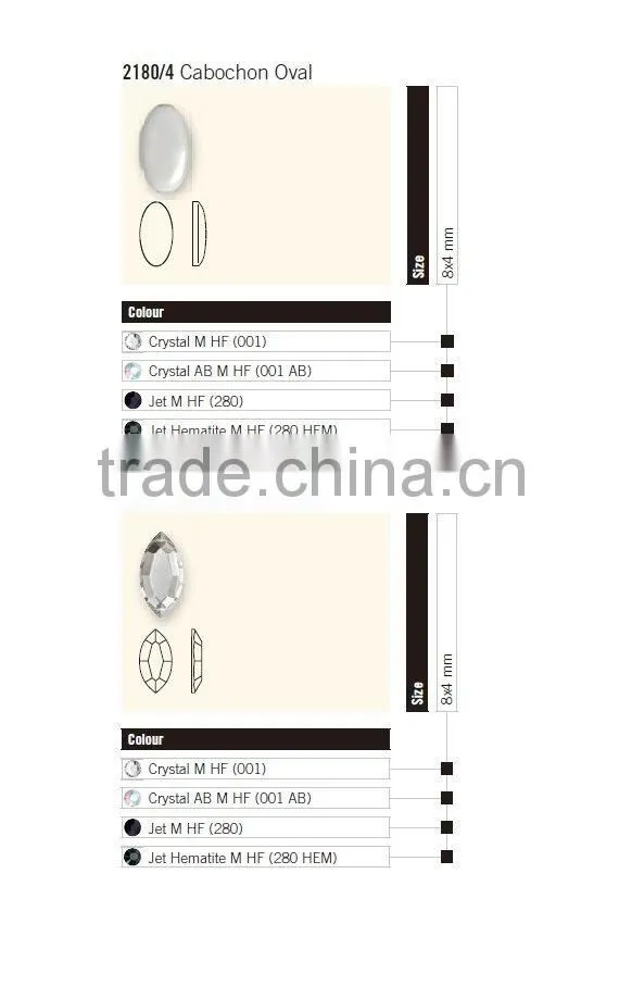 Flat Backs Hotfix Rhinestones