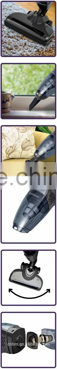 Cordless rechargeable Stick Upright Cyclonic Wet and Dry Vacuum Cleaner