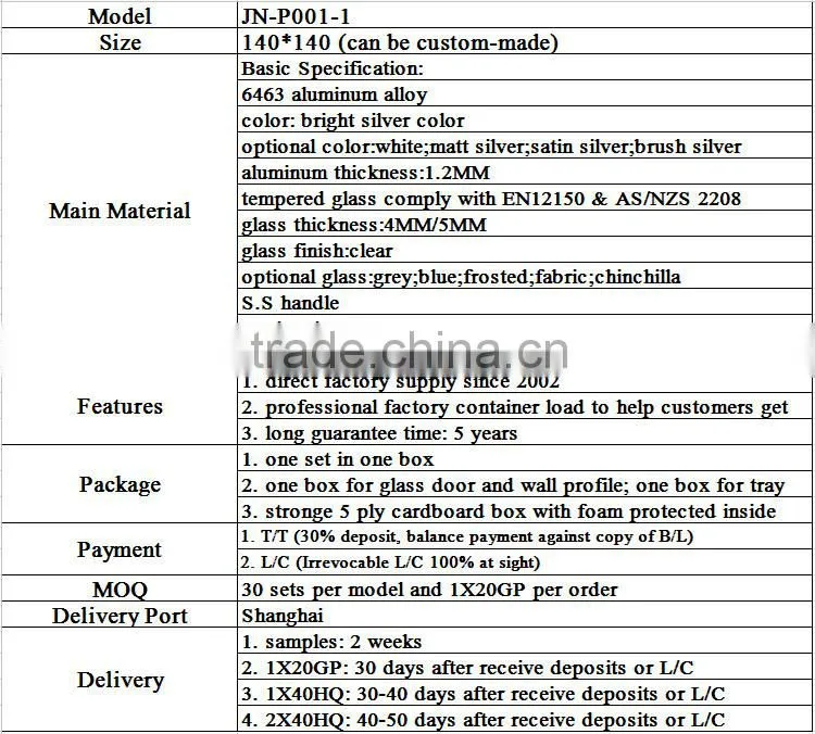 alibaba website folding bath screen